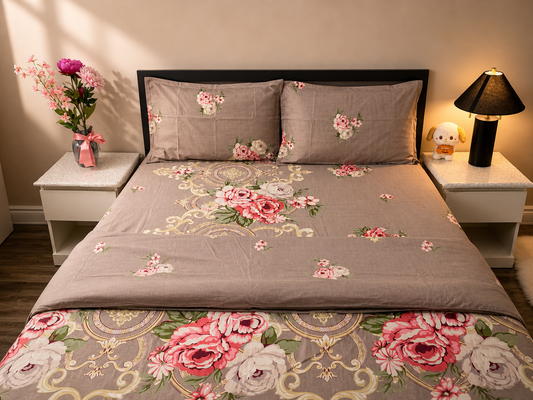 Blush Luxe - Microfiber Queen Bedsheet Set