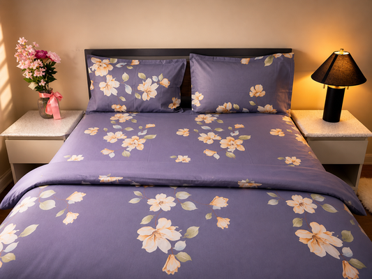Sage Forest - Microfiber Queen Bedsheet Set